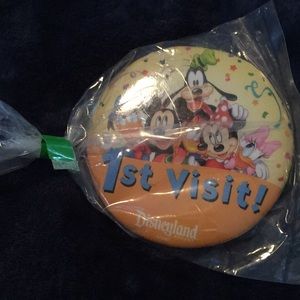 First visit Disneyland pin